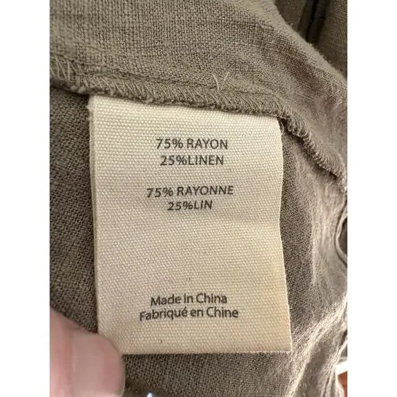 NWT L’agence Mayer Military Maxi Dress Covert Green Women’s Size Small - Picture 9 of 9